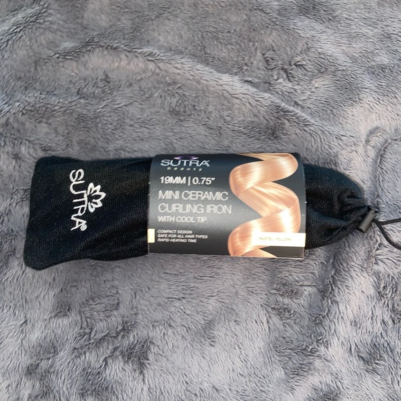 Mini Tourmaline Ceramic Curling Iron (3/4". 19mm) - Picture 1 of 3
